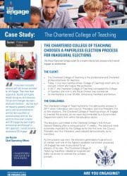 The Chartered College of Teaching