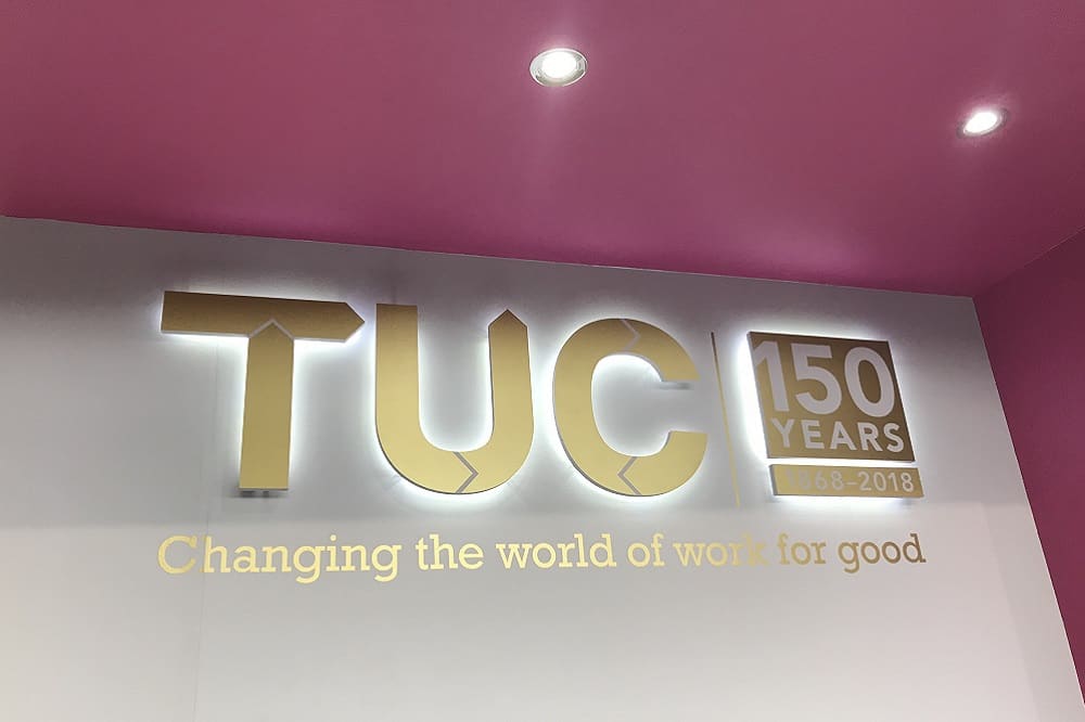 UK Engage exhibits at the TUC Congress 2019
