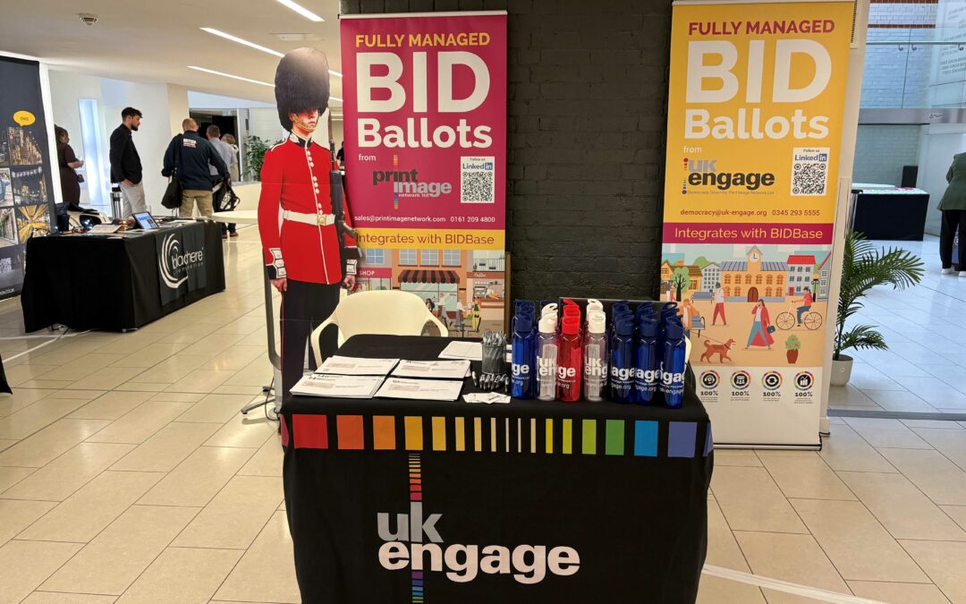 UK Engage Conference Stand - British BIDs 7th November