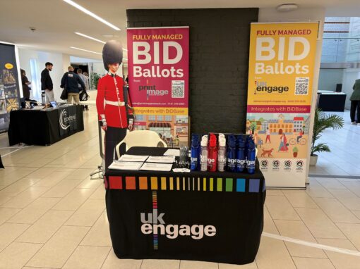 UK Engage Conference Stand - British BIDs 7th November